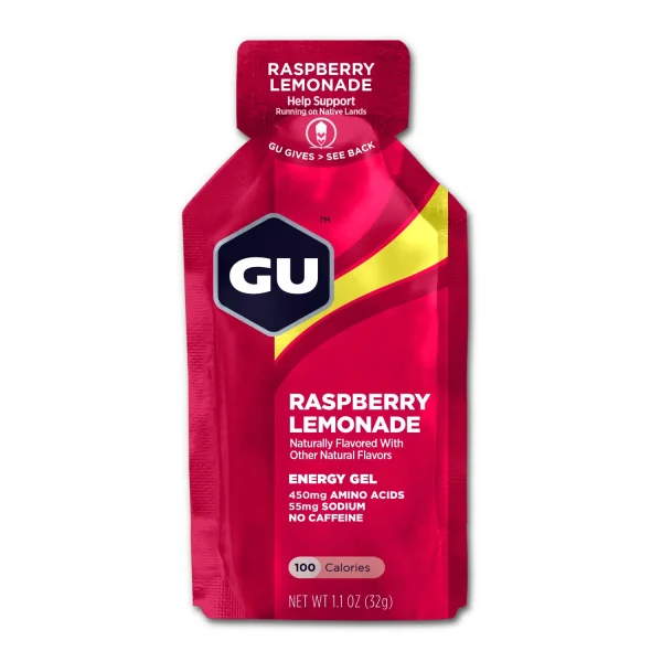Gel energy GU raspberry lemonade