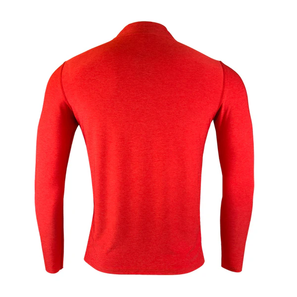 Alternative view of Polera Dryfit manga larga con cierre pale hombre