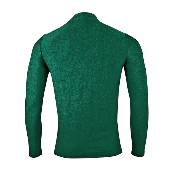 Alternative view of Polera Dryfit manga larga con cierre pale hombre
