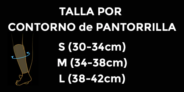 Pantorrilleras pro black / blue - Imagen 5
