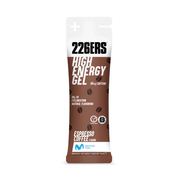 HIGH ENERGY GEL 76 G EXPRESSO