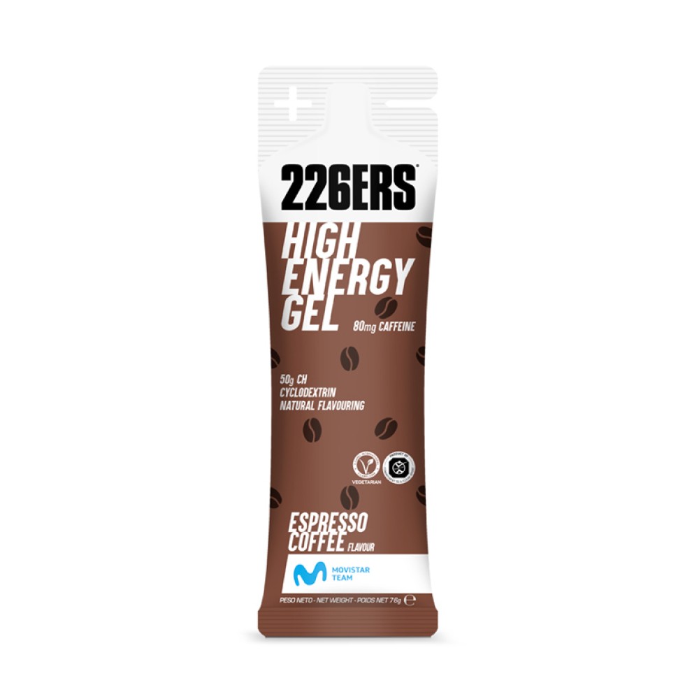 HIGH ENERGY GEL 76 G EXPRESSO