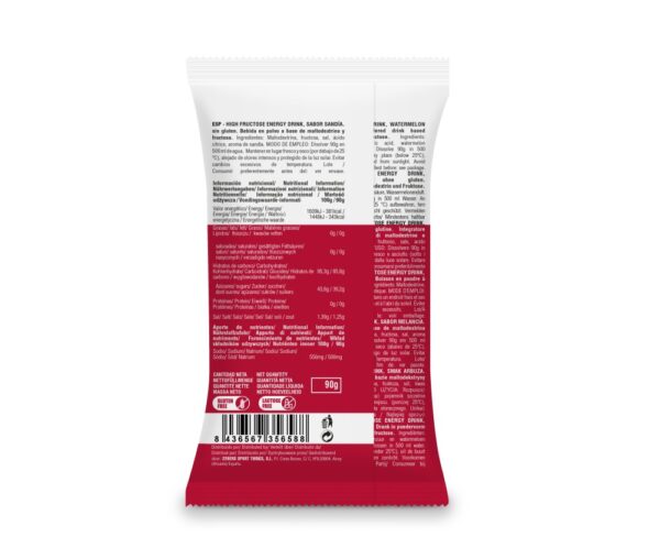 Alternative view of HIGH FRUCTOSE ENERGY DRINK SOFT WATERMELON – MONODOSIS