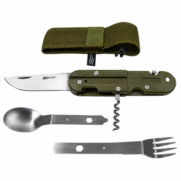 Set de Cubiertos de Camping Nautika Timber