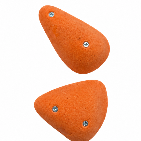 Set De Presas De Escalada Naranjas Para Muro L