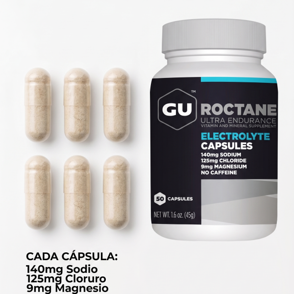 Pack 3 Capsulas de Electrolitos GU
